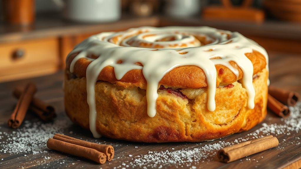 Cinnamon Roll Cake Recipe